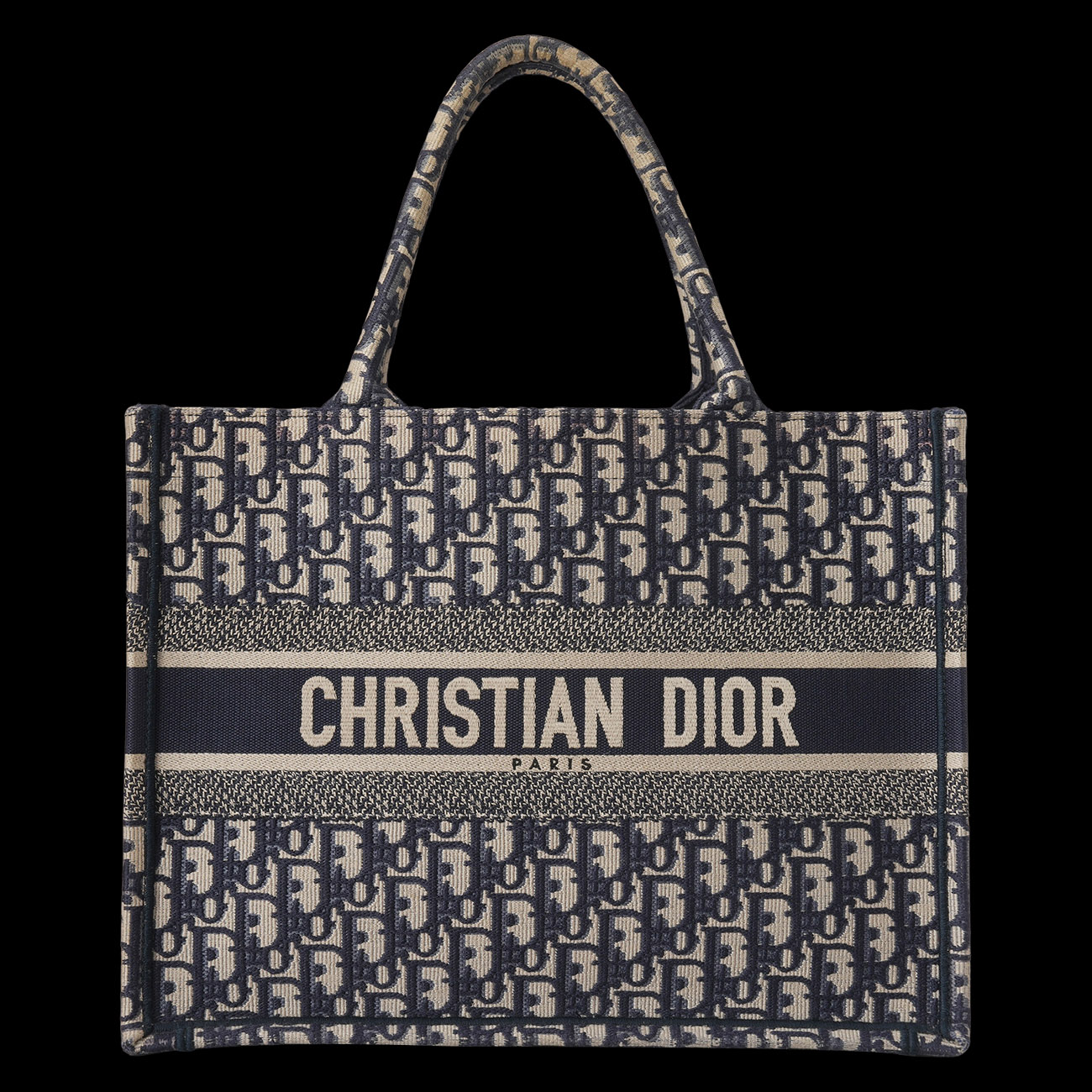 CHRISTIAN DIOR(USED)디올 오블리크 북토트 라지